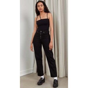 Decade Studio Bonnie Jeans, Black **MOVING SALE - MAKE ME AN OFFER**